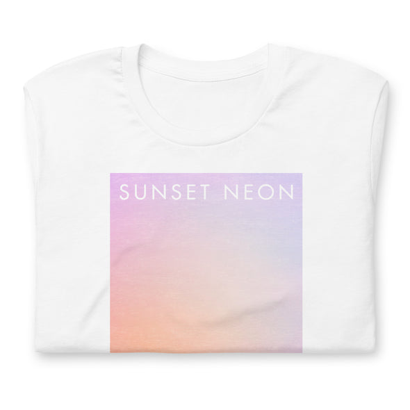 Sunset Neon Palms Unisex T-Shirt