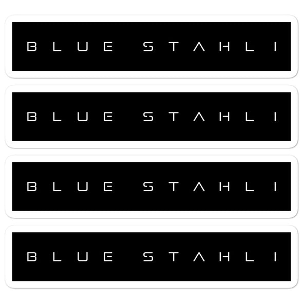 Blue Stahli Terminus Logo Sticker (Set of 4)